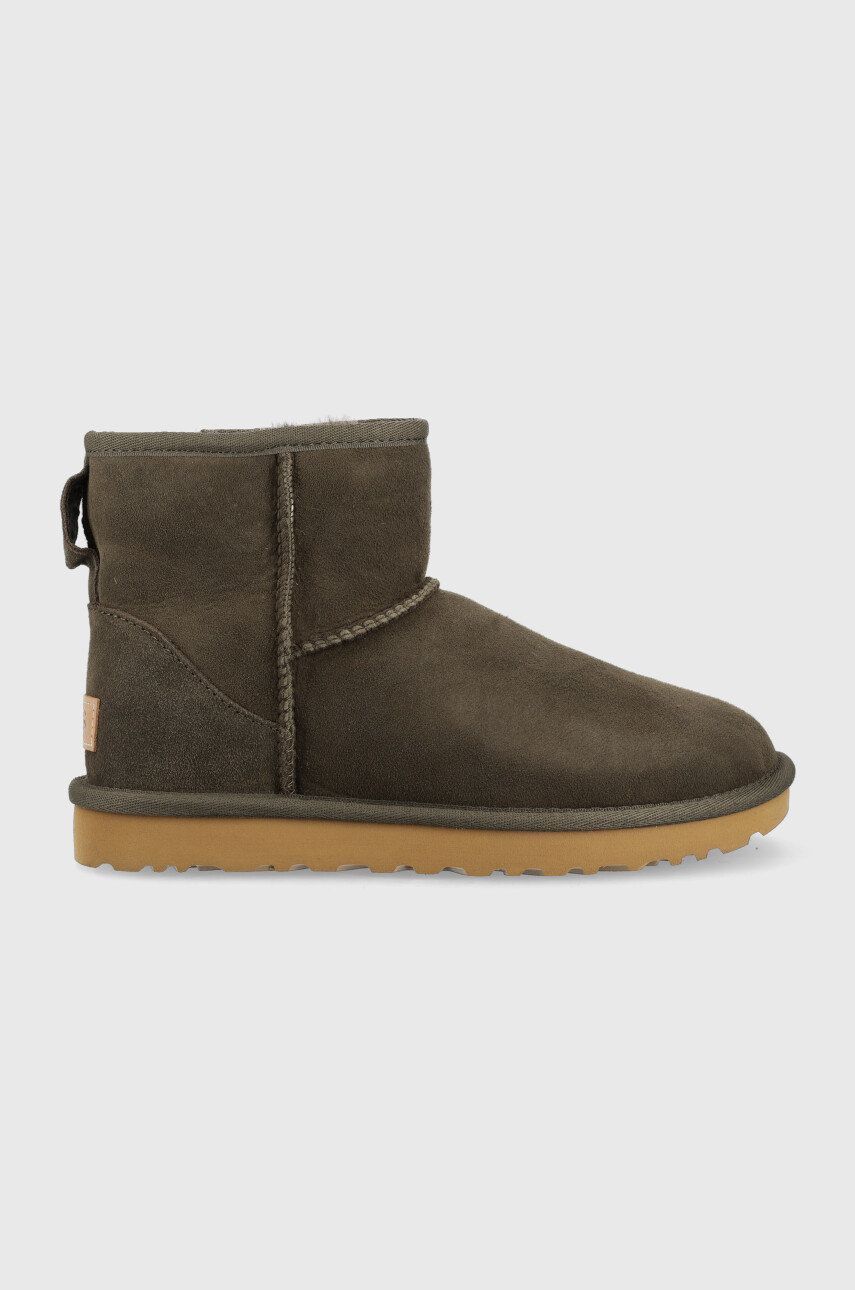 Tenisky a topánky UGG Semišové MiniIi Zelené | 1016222.SLA, 0