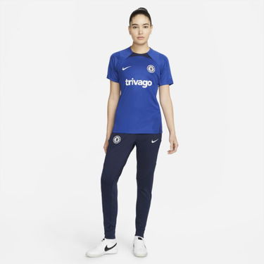 Dres Nike Chelsea F.C. Strike Dri-FIT Short-Sleeve Football Top Modrá | DM2795-496, 3