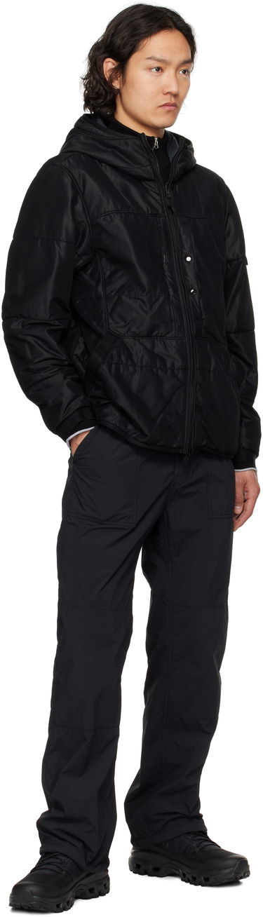 Prešívaná bunda Stone Island Stone Island Reversible Nylon Mesh-TC Hooded Jacket Čierna | K1S15 4100087 S0032, 4