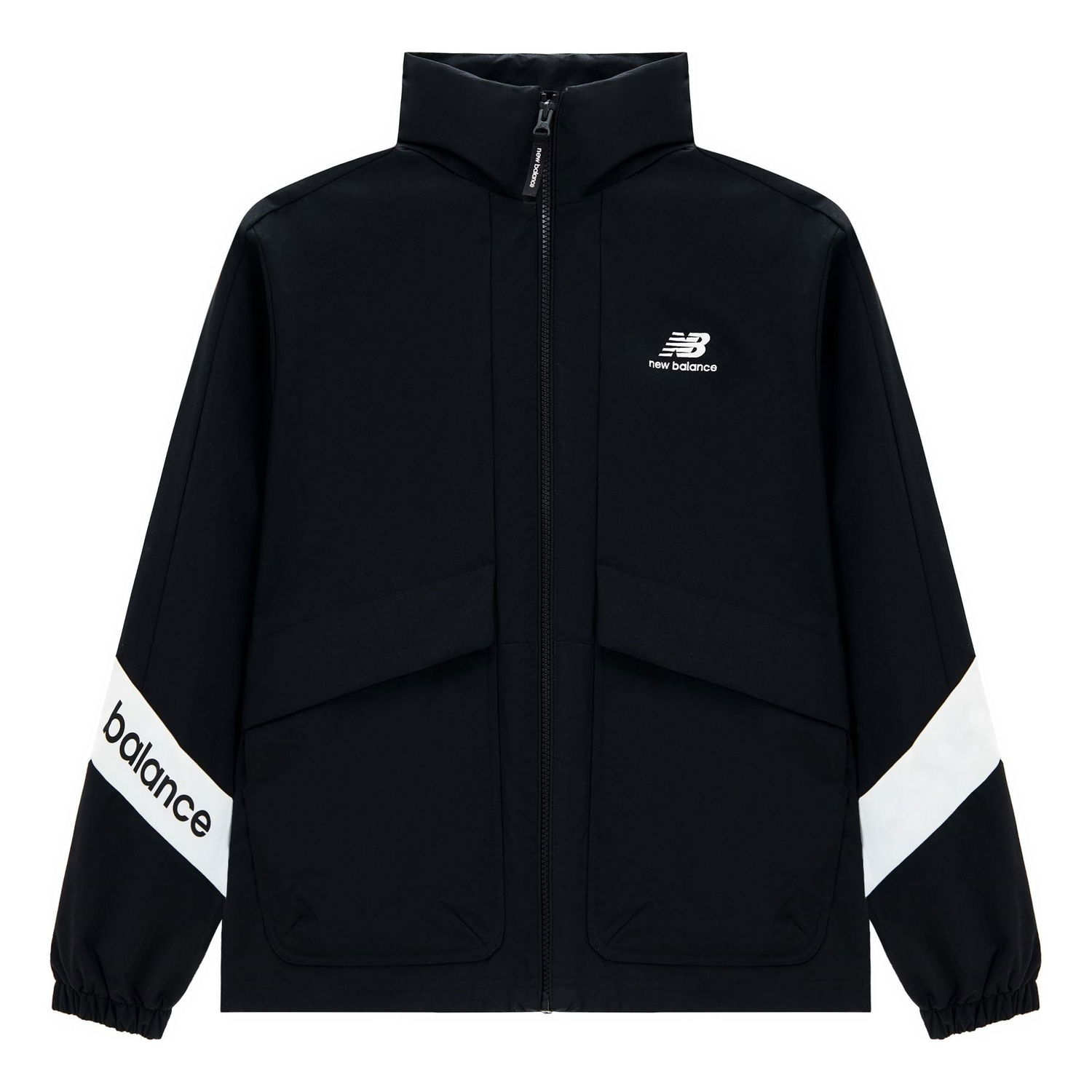Vetrovka New Balance Lifestyle Men's Woven Jacket Čierna | 5AD12103-BK, 0
