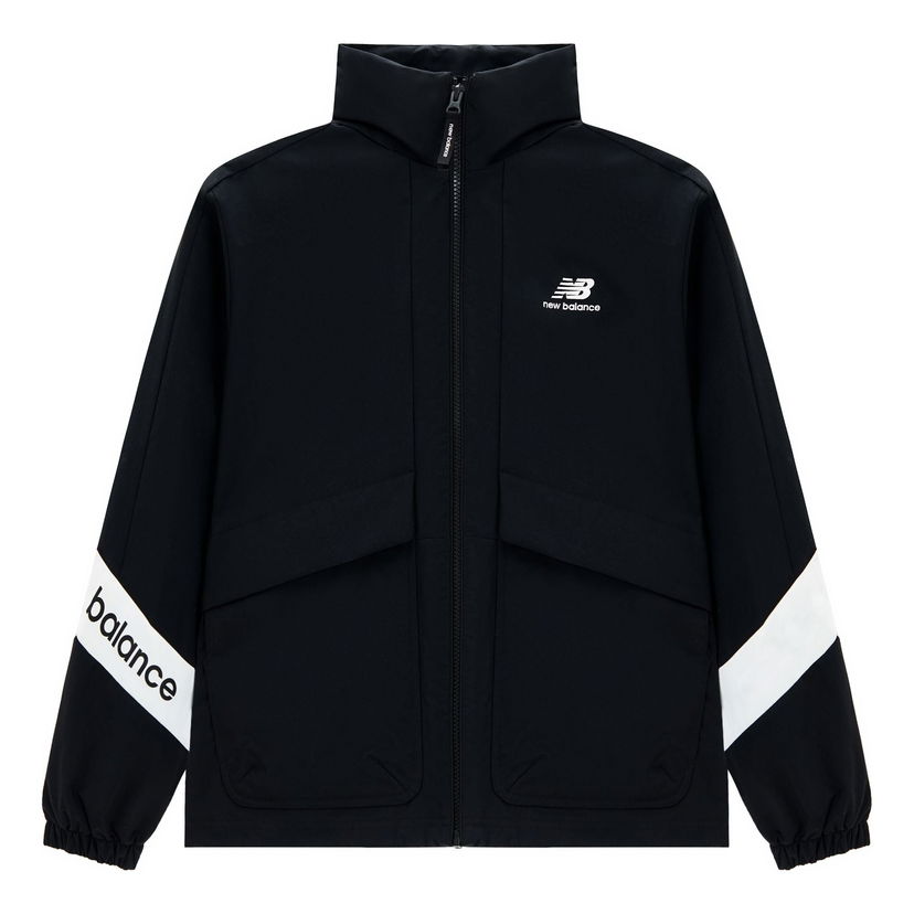 Vetrovka New Balance Lifestyle Men's Woven Jacket Čierna | 5AD12103-BK