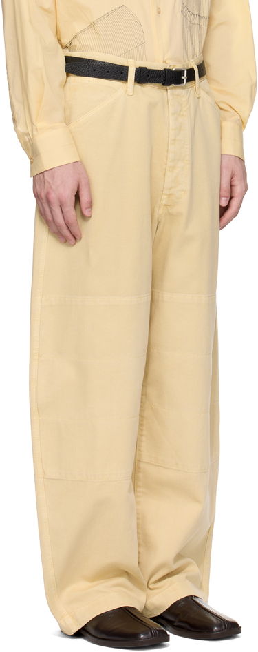 Džínsy LEMAIRE Lemaire Big Work Jeans Žltá | PA1152 LD1045, 1