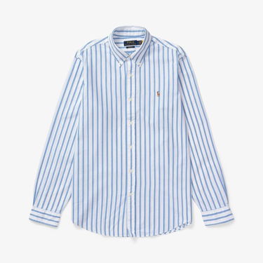 Košeľa Polo by Ralph Lauren Custom Fit Striped Oxford Shirt Rôznofarebný | 710906622001, 0