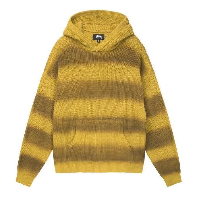 Sveter Stüssy Spray Dyed Hoodie Žltá | 117149
