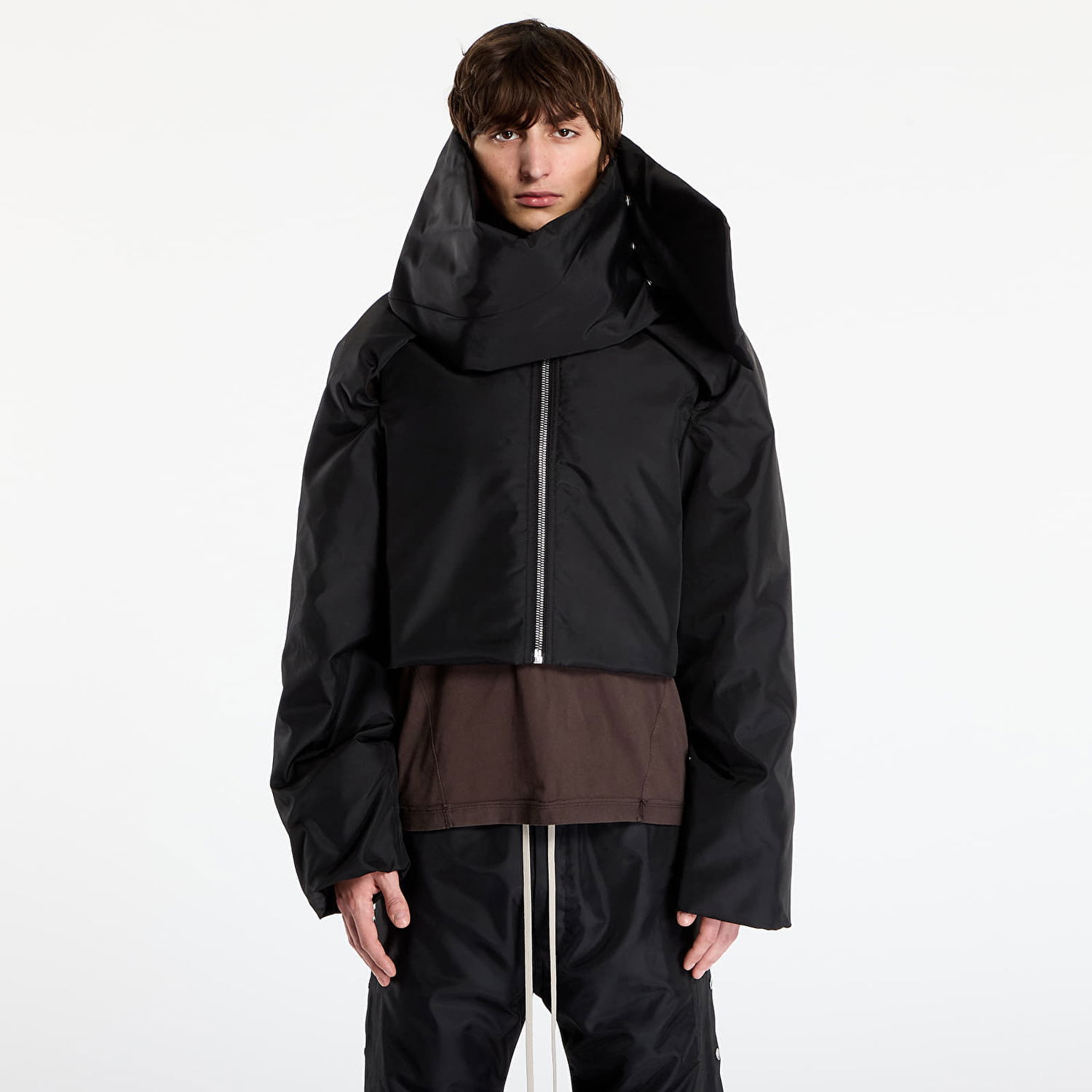 Bomber bunda Rick Owens Rick Owens DRKSHDW Convertible Jacket Čierna | DU02E7777 NCV 09, 1