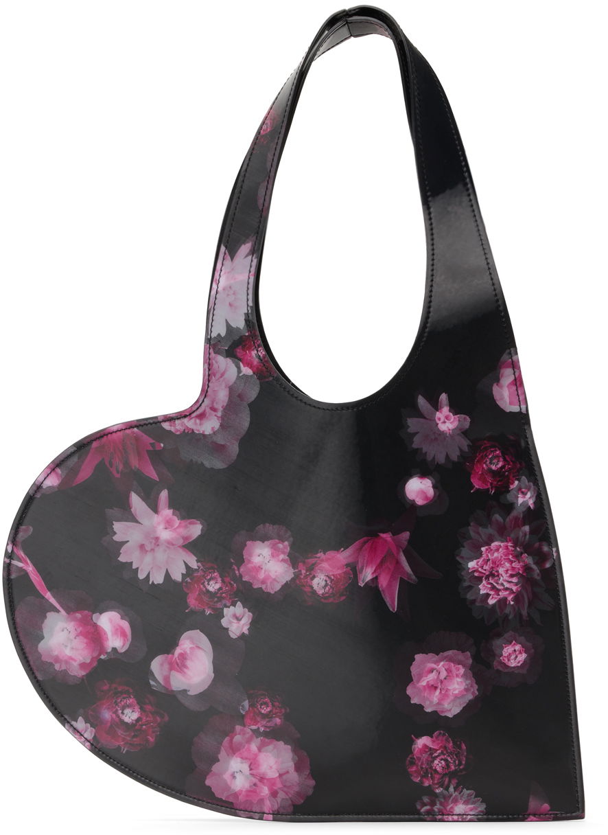Kabelka Coperni Coperni Holographic Mini Heart Tote Bag Čierna | COPBA14BIS223, 0