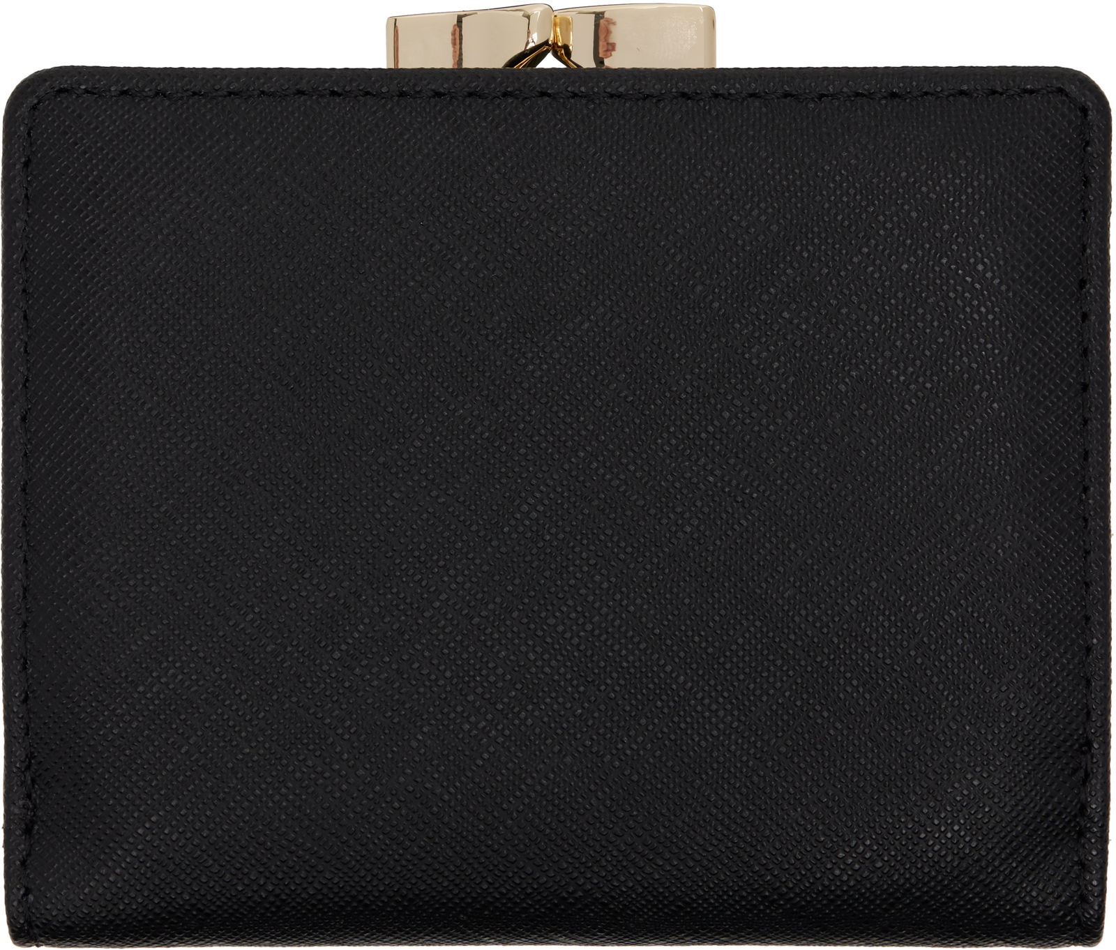 Black Small Frame Wallet