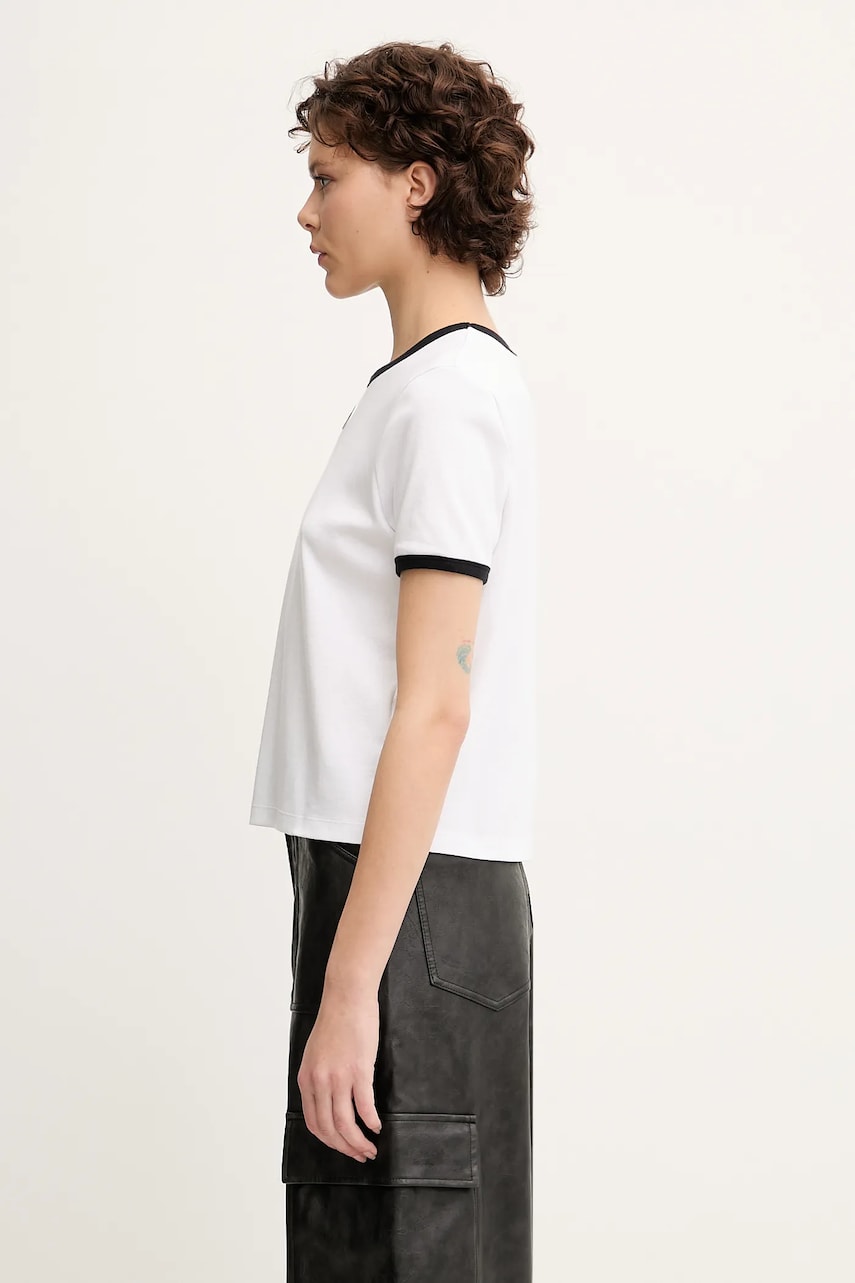 Tričko Sporty & Rich Sporty & Rich Srhwc Ringer T-Shirt Biela | TO081622305WH01, 1