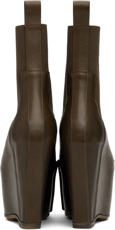 Oblečenie Rick Owens Rick Owens Porterville Grilled Wedge Beatle Chelsea Boots Hnedá | RO02D3848 LOOGR, 1