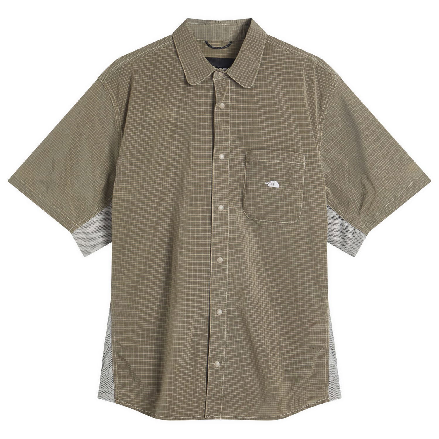 Košeľa The North Face Fabric Mix Short Sleeve Shirt Zelené | NF0A8CKH3X4, 1