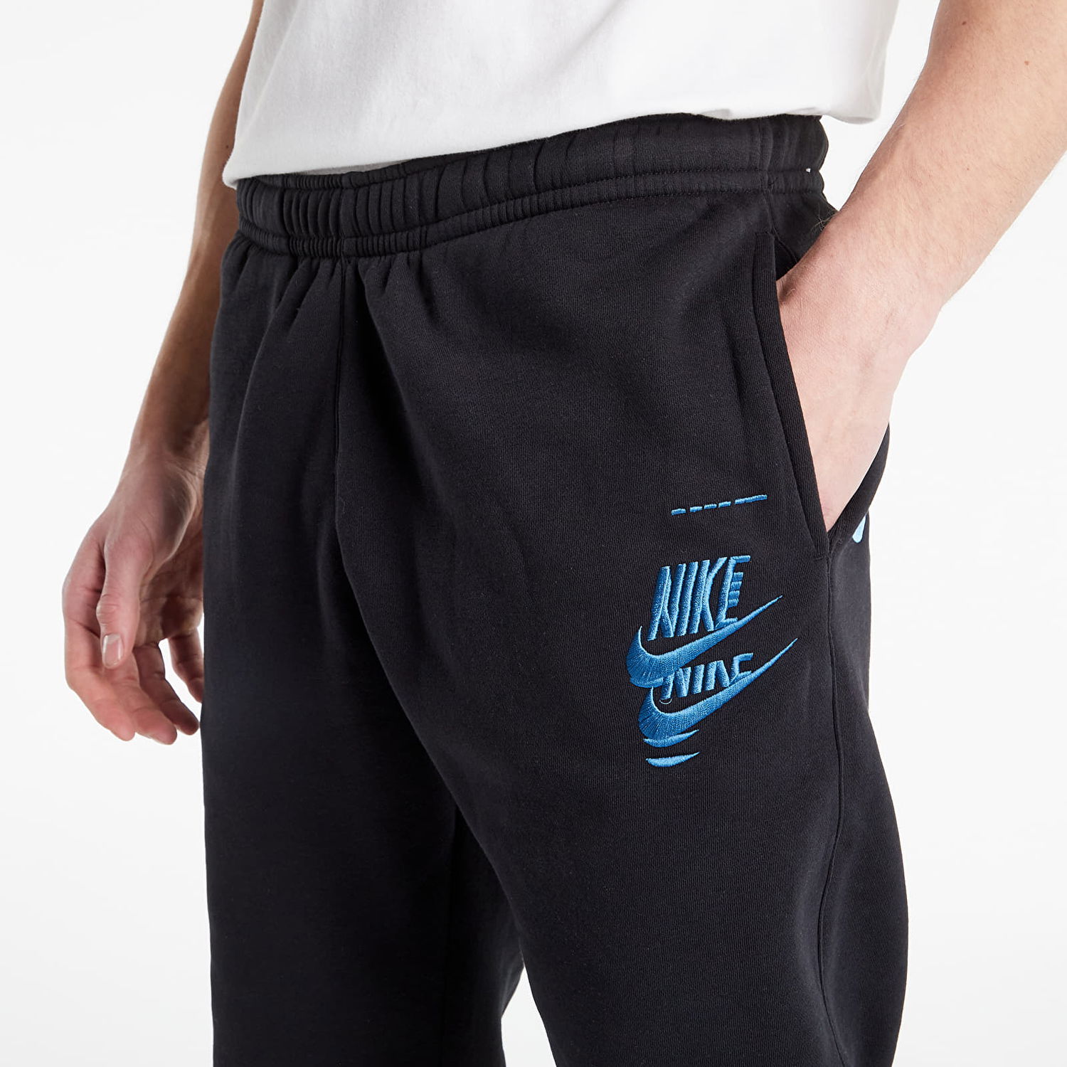 Tepláky Nike NSW Spe + Brushed Back Pants Mfta Čierna | DM6871-010, 1
