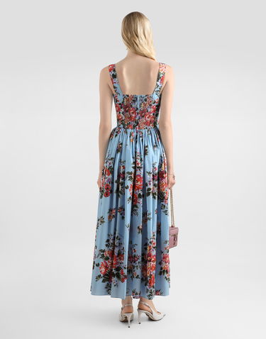 Šaty Dolce & Gabbana Dolce & Gabbana Flower Bouquet-print Pleated Maxi Dress Rôznofarebný | F6TTHTHS5UUHC5ZO, 2