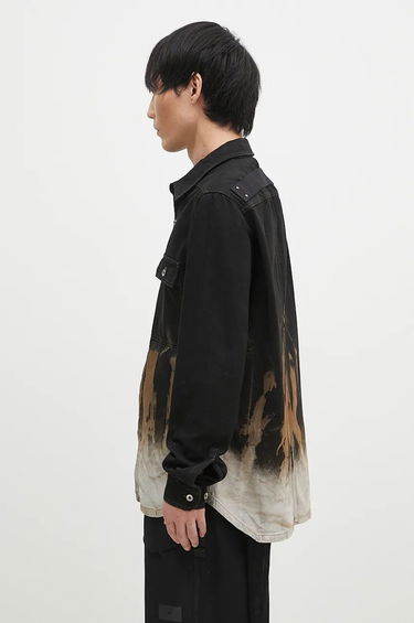 Košeľa Rick Owens Oversize Shirt Čierna | DU02D2755.BSUN, 1