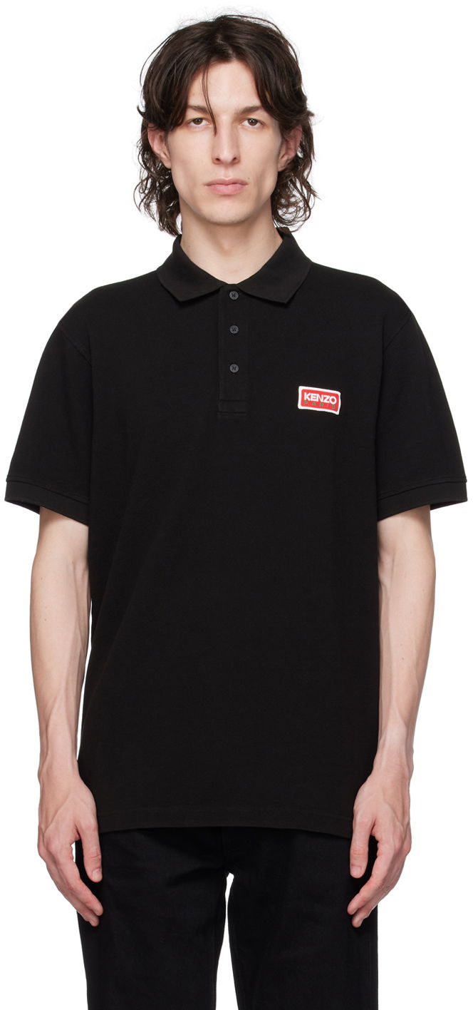 Polo tričko KENZO Paris Polo Čierna | FD65PO5314PU, 0