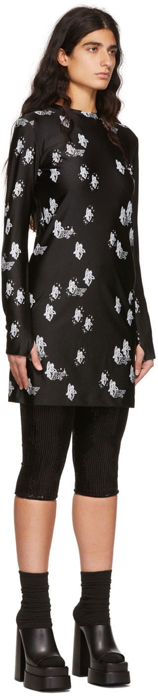 Šaty We11done We11done Artwork Mini Dress Čierna | WD-TO1-22-720-W-BK, 1