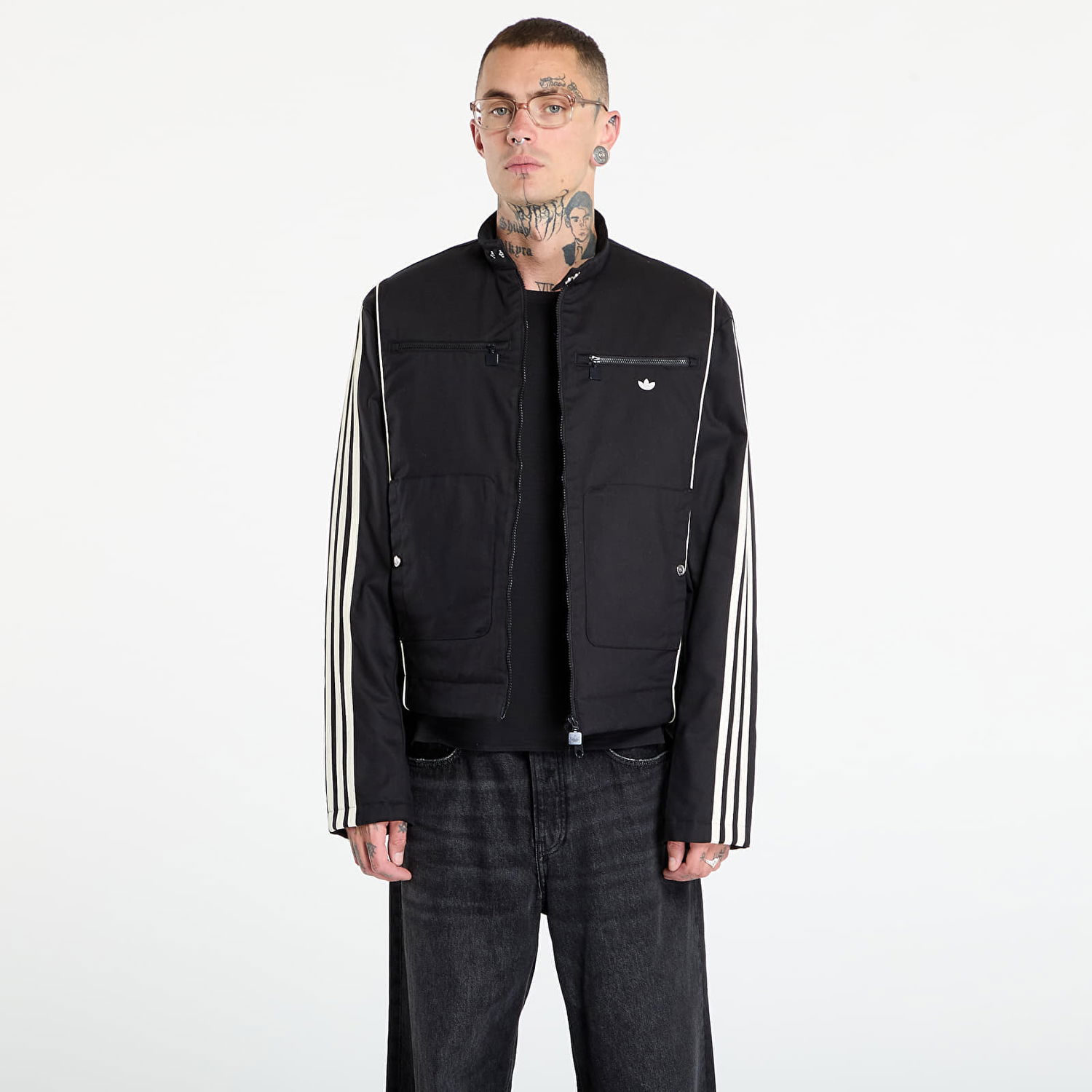Bunda adidas Originals Premium Waxed Jacket Čierna | JV7620, 0