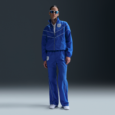 Bunda Nike England Football Windrunner Woven Jacket Modrá | HJ4077-405, 1