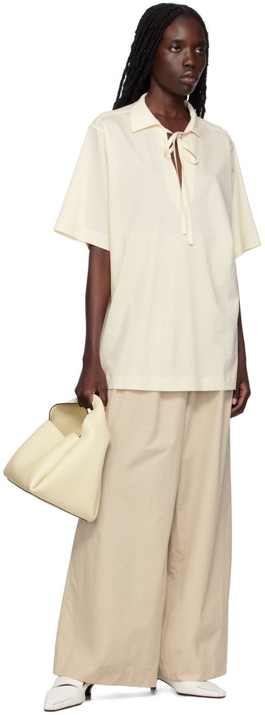 TOTEME Self-Tie Polo