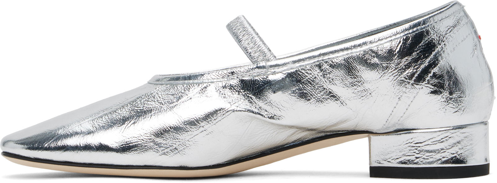 Aeyde Pippa Leather Ballerina Flats
