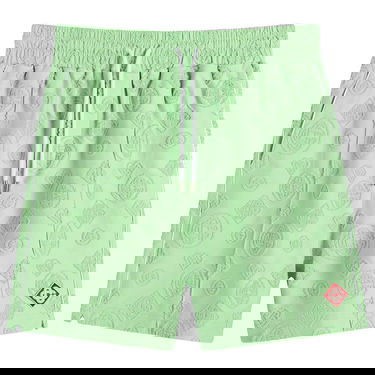 Šortky Casablanca Towelling Monogram Shorts Zelené | M-SP26-JTR-271-01, 1