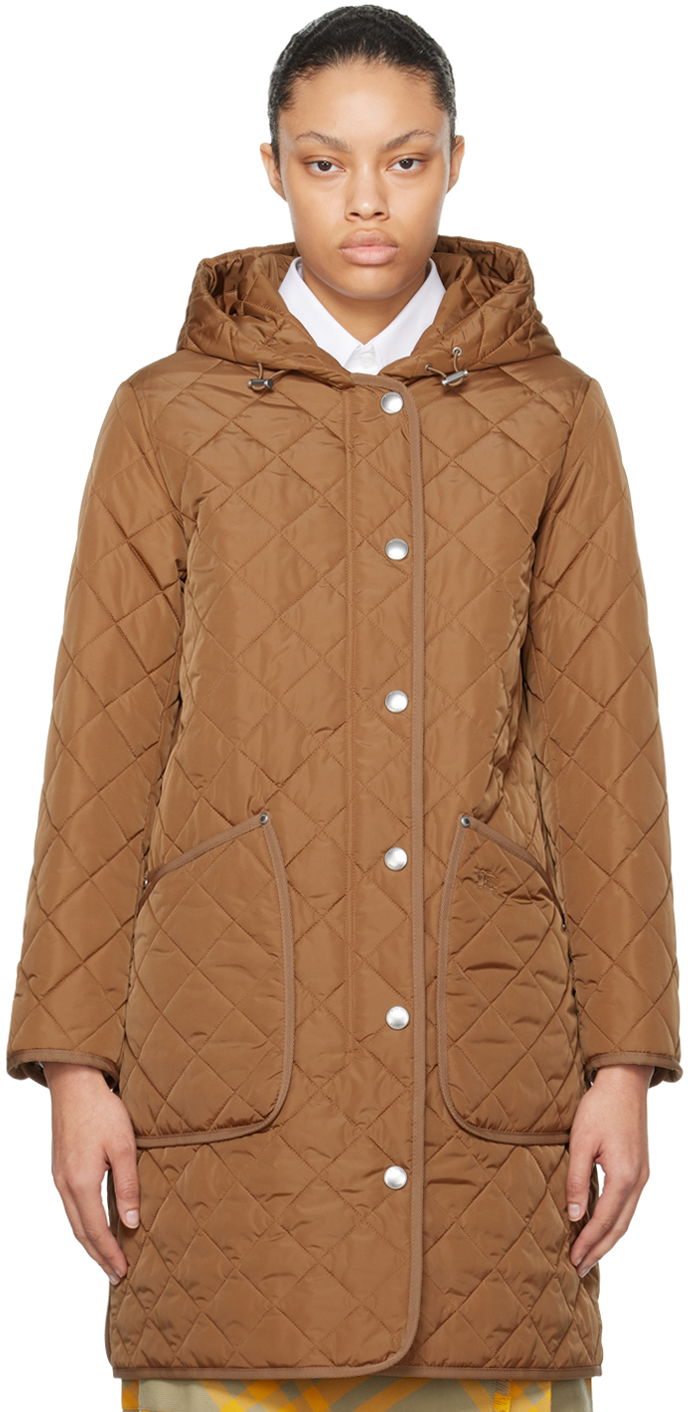 Kabáty Burberry Quilted Coat Béžová | 8078035, 0