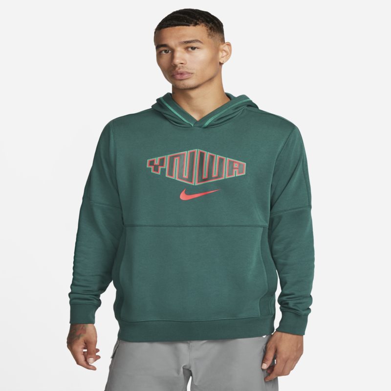 Mikina Nike Liverpool F.C. French Terry Football Hoodie Zelené | DJ9667-375, 0