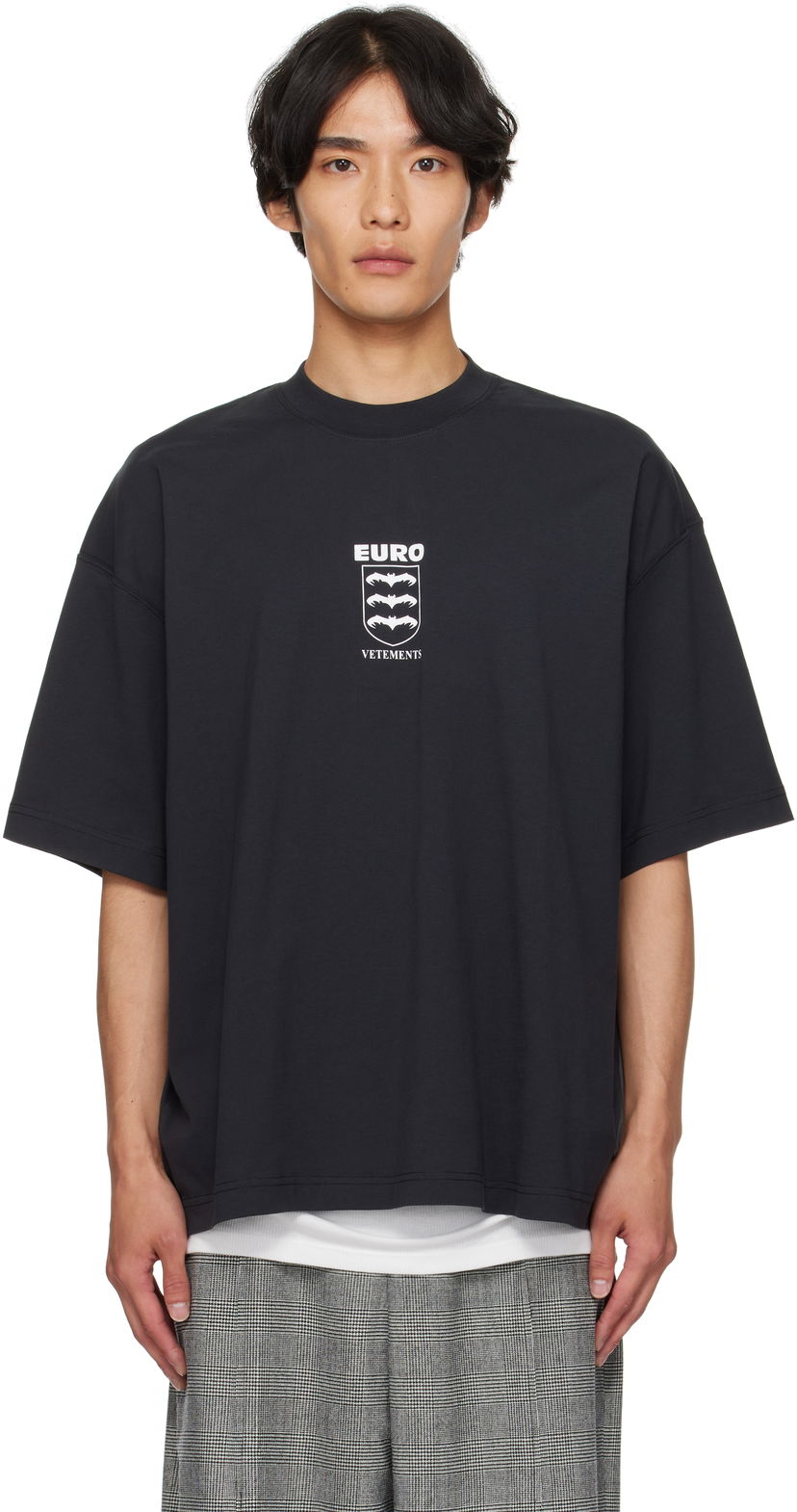Tričko VETEMENTS Vetements Bats Logo Regular T-Shirt Čierna | UH76TR650B