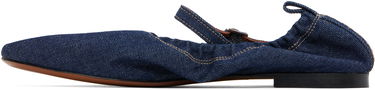Oblečenie MAISON KITSUNÉ Maison Kitsuné Denim Ballerina Flats Modrá | NW04302WW0081, 2