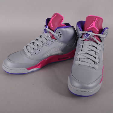 Tenisky a topánky Jordan Air Jordan 5 Retro ''Cement Grey Pink'' GS Šedá | 440892 009, 3