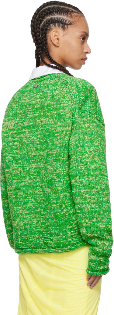 Sveter JW Anderson JW Anderson Space Dye Crewneck Sweater Zelené | KW1407-YN0409, 2