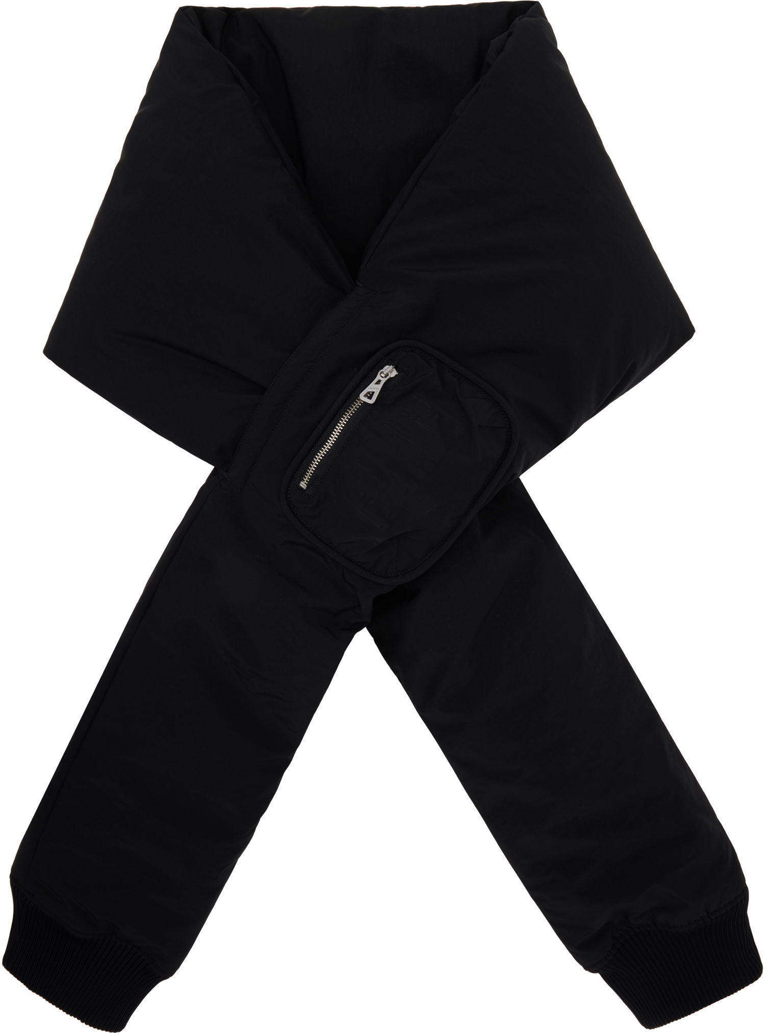 Šál Jean Paul Gaultier Jean Paul Gaultier Padded Sleeve Scarf Čierna | 25/03-U-AC003-W007-00, 0
