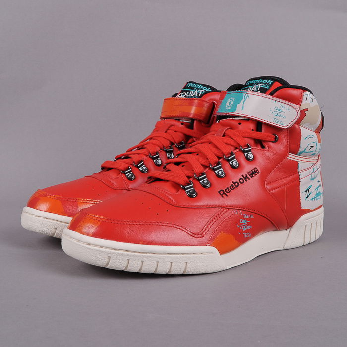 Tenisky a topánky Reebok Exofit Plus Hi Basquiat Červená | v48183, 0