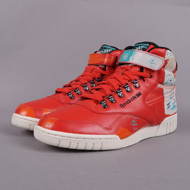 Tenisky a topánky Reebok Exofit Plus Hi Basquiat Červená | v48183, 0