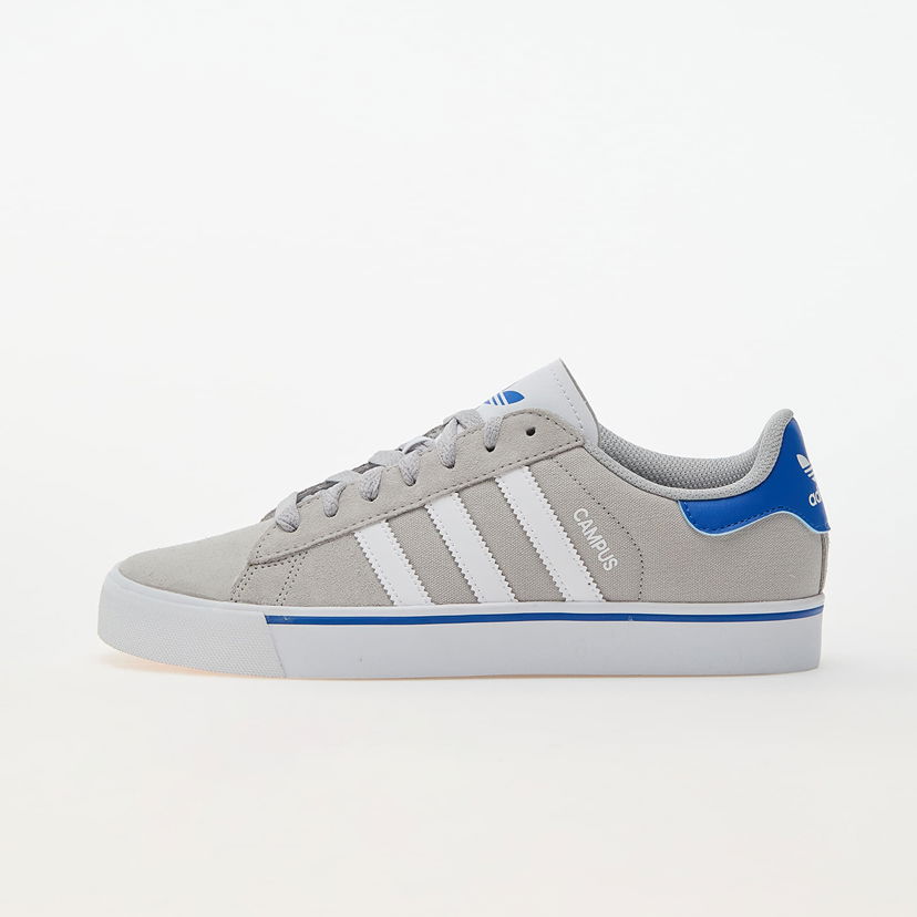 Tenisky a topánky adidas Originals Campus Vulc Grey Two/ Ftw White/ Blue Šedá | ID1362