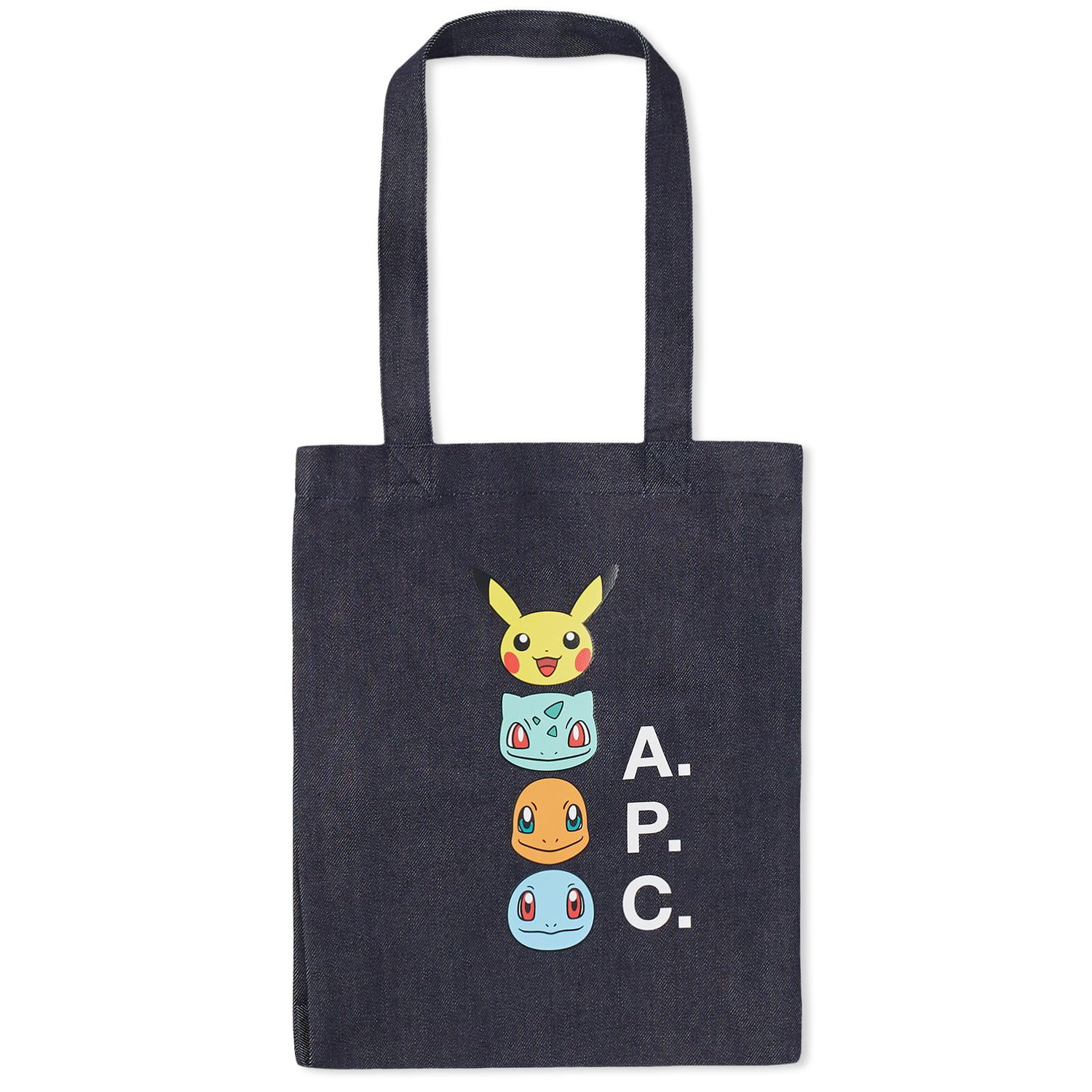 Tote bag A.P.C. Pokémon x Lou Tote Bag Navy | COCSX-M61908-IAI, 0
