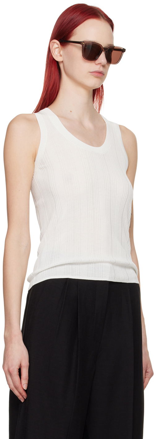 Tielko Max Mara Weekend Max Mara Ceylon Tank Top Biela | 2415361022600001, 1