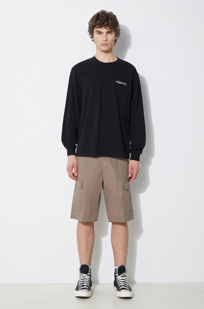 Tričko Neighborhood NEIGHBORHOOD Long Sleeve T-Shirt Čierna | 241PCNH.LT03, 1