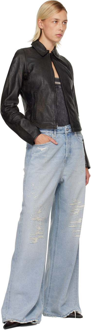 Džínsy Diesel Relaxed Distressed Wide-Leg 1996 D-Sire Jeans Modrá | A06925 09M53, 3