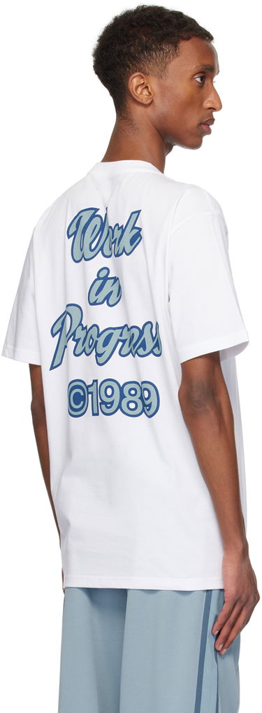 Tričko Carhartt WIP Spill Logo Print T-Shirt Biela | I033950, 2