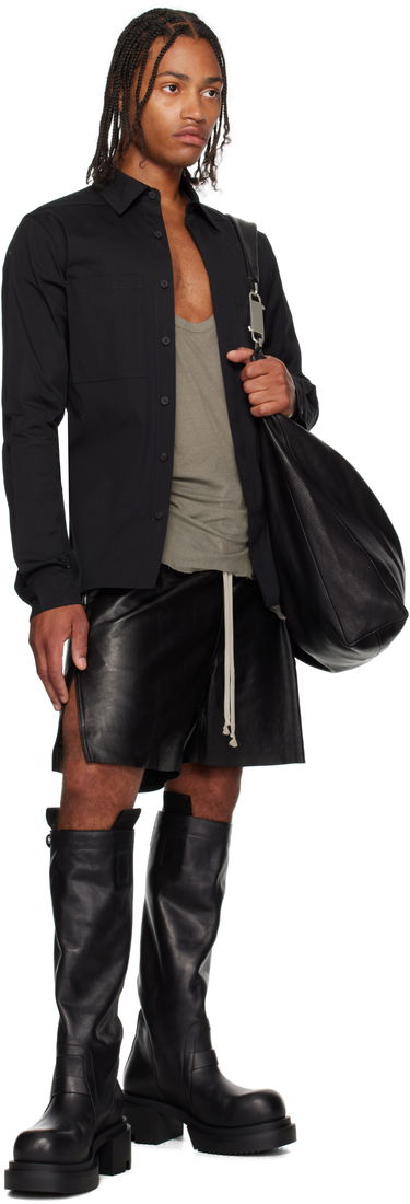 Taška cez rameno Rick Owens Rick Owens Concordians Gemini Shoulder Bag Čierna | RA02E0724 LBU, 3