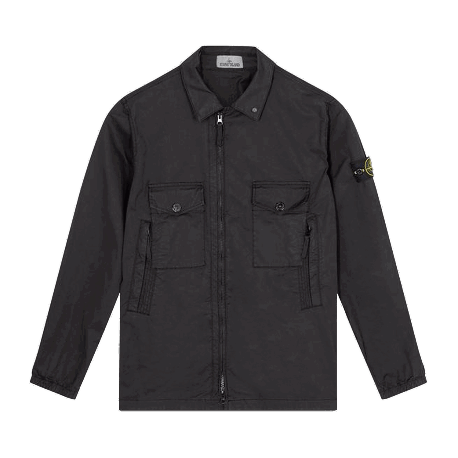 Košeľa Stone Island Cotton Overshirt Čierna | 751510610 V0029, 0