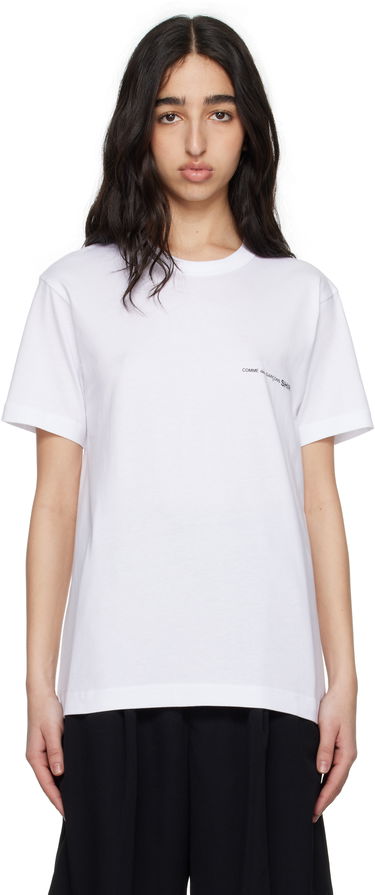 Tričko Comme des Garçons CDG Shirt Logo Tee Biela | FO-T026-051, 0