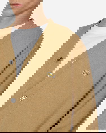 Sveter Comme des Garçons Lacoste Asymmetric Cardigan Béžová | FL-N005-W23 2, 5