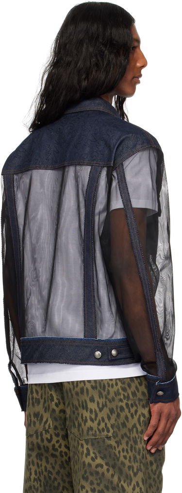Bunda Andersson Bell Andersson Bell Tonny Sheer Denim Jacket Modrá | awa695m, 2
