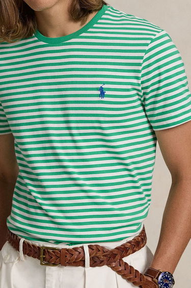 Tričko Polo by Ralph Lauren Polo Ralph Lauren Striped T-Shirt Zelené | 710956828, 3