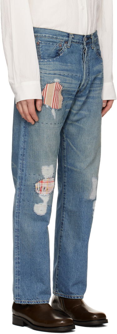 Džínsy Junya Watanabe Junya Watanabe Levi's Edition Patched Jeans Modrá | WO-P212-051, 1