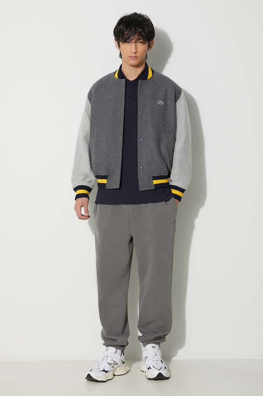 Tepláky Lacoste Sweatpants Šedá | XH3451, 1