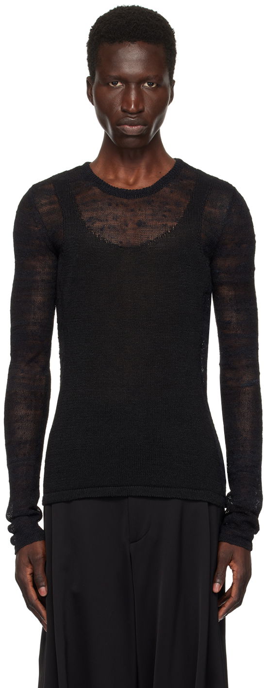 Ann Demeulemeester Marten Ghost Knit Sweater