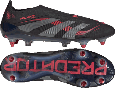 Tenisky a topánky adidas Performance Predator Elite Laceless Soft Ground Čierna | ID3845, 2
