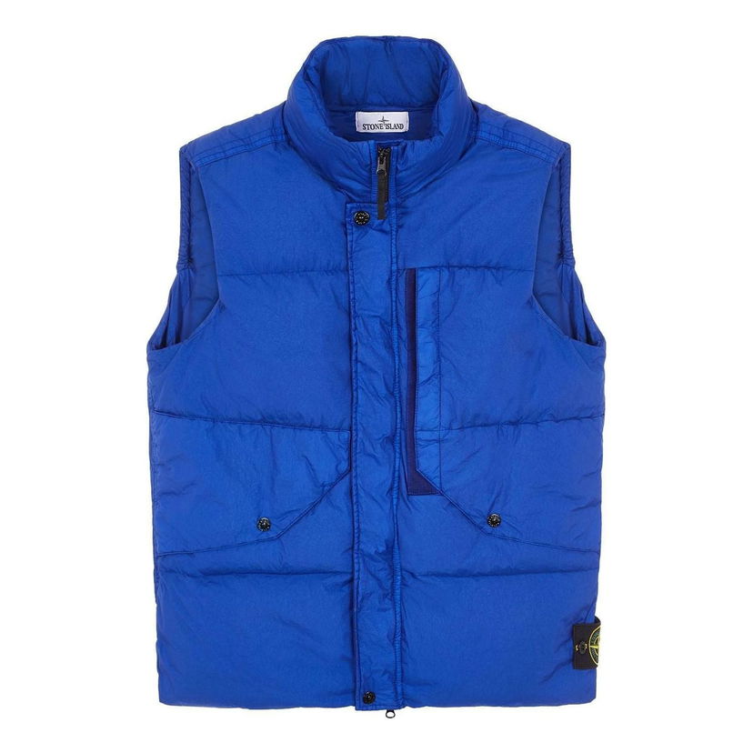 Vesta Stone Island Down Vest Modrá | 7915G0423-V0022